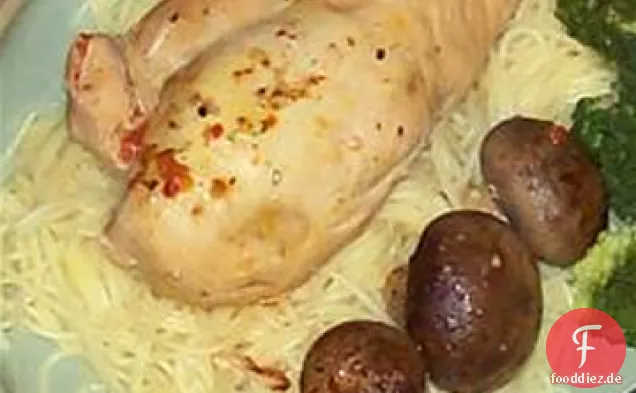 Crock Pot Portobello Huhn