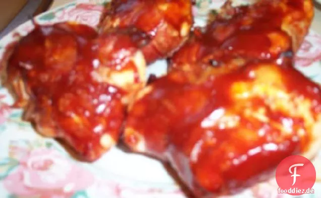 Grill Huhn Bündel