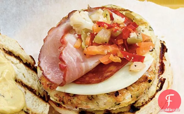 Muffuletta Burger