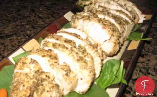 Kraut verkrustete Putenfilet