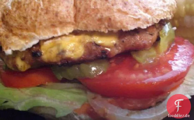 Leckere Truthahn Burger