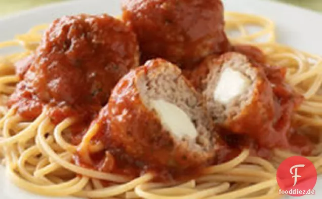 Mozzarella Gefüllte Fleischbällchen