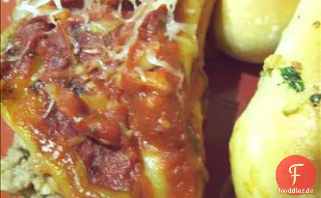 Manicotti (Rind oder Pute)