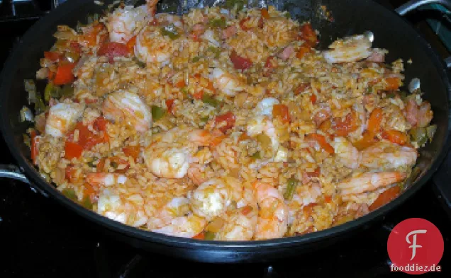 Jambalaya Schinken und Oyster Dressing