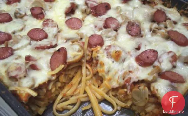 Pizza-Spaghetti-Auflauf (Oamc)