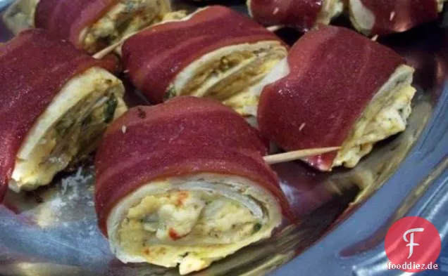 Johnny Jalapenos mexikanische Speck-Käse-Vorspeisen