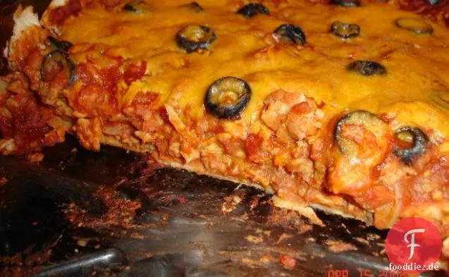 Mamas Truthahn-Tortilla-Auflauf