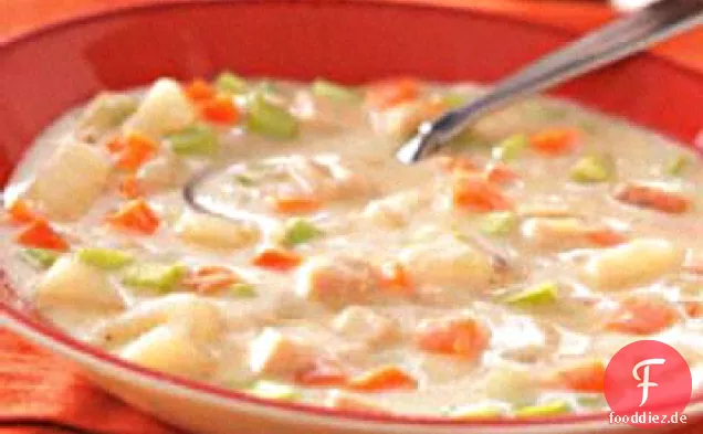 Schnelle und einfache Truthahnsuppe
