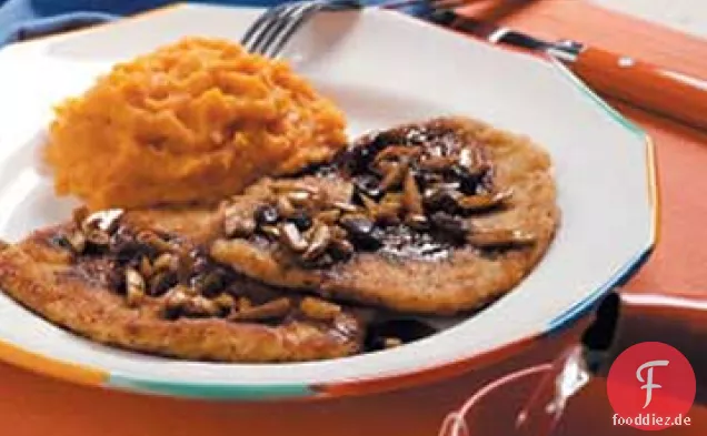 Truthahn mit Balsamico-Honig-Sauce
