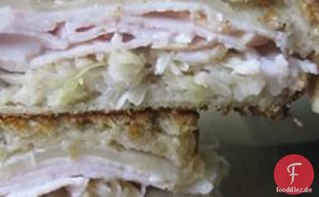 Gegrillte Truthahn Reuben Sandwiches