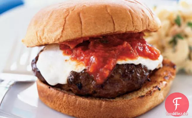 Italienische Fleischbällchen-Burger