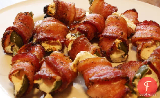 Gefüllte Jalapenos für den Grill