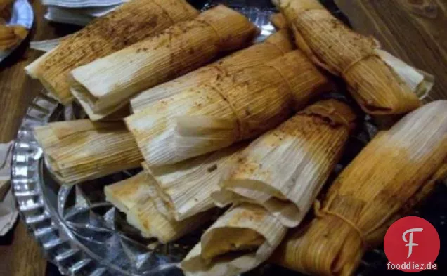 Gut isst Truthahn Tamales (Alton Brown 2009)