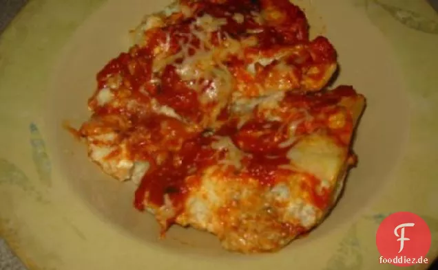 Fettarme Cheesy Jumbo Pasta Muscheln mit gemahlenem Truthahn