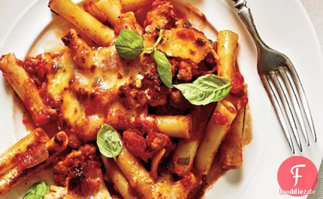 Cheesy Pasta Backen