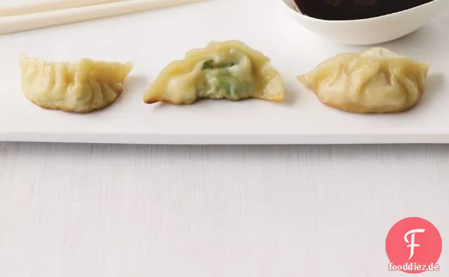 Brunnenkresse-und-Tofu-Knödel