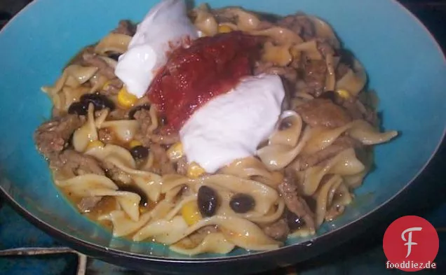 Lecker Mex-Pfanne-Abendessen