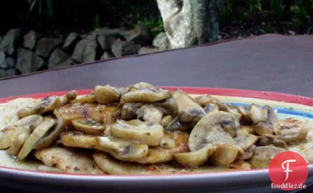 Putenfilet in Pilzsauce