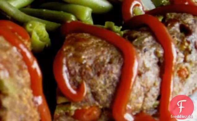 Grüner Oliven-Hackbraten