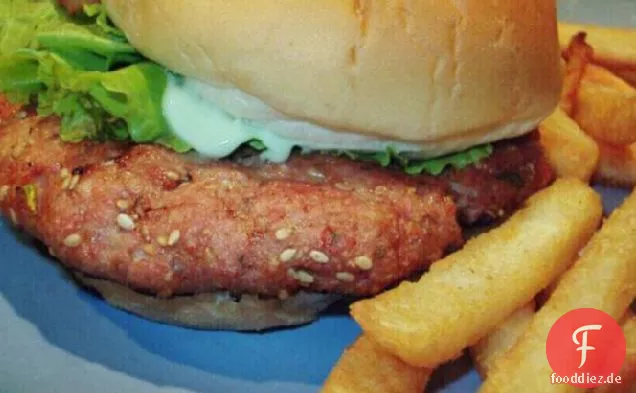 Teriyaki Die Türkei-Burger