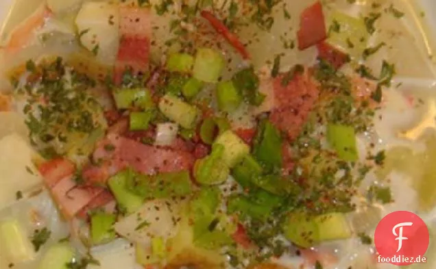 Einfache Krabben Chowder