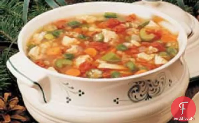 Pikante Truthahnsuppe