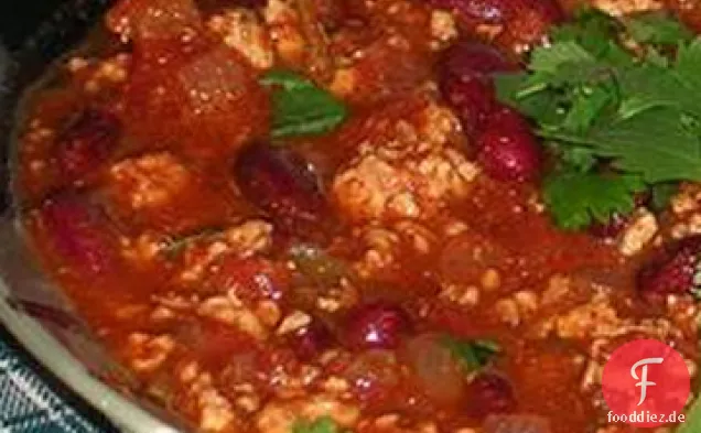 Sarahs würziger Truthahn Chili
