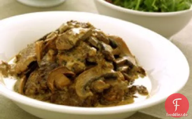 Einfache Stroganoff