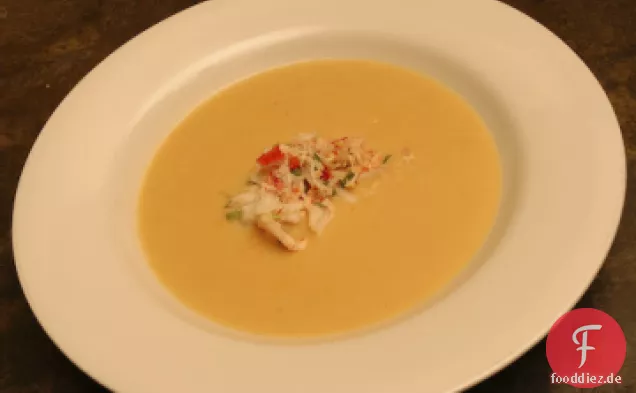 Mais- und Austernbisque