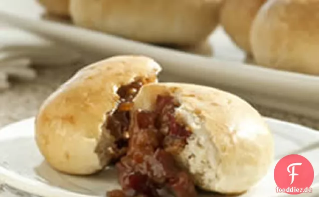 Chinesische Schweinefleisch BBQ Brötchen