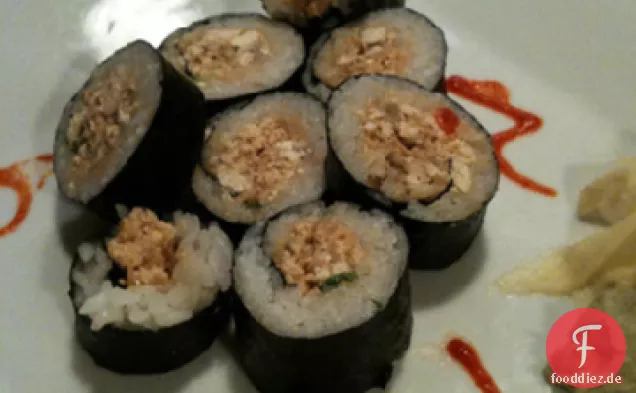 Sushi Mit Würzigem Tofu