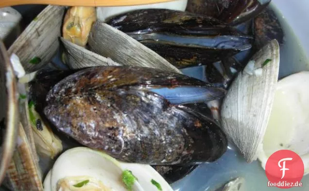 Muscheln Mariniere