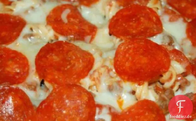 Pizza-Pasta-Auflauf