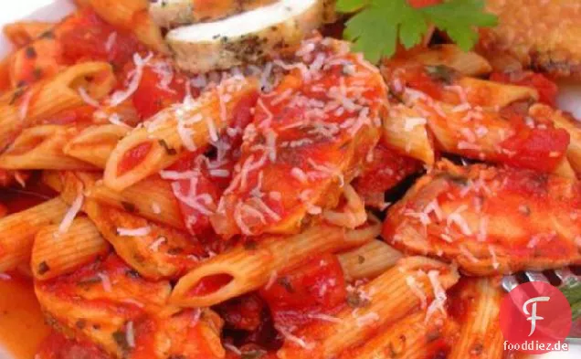 Rick's gegrilltes Huhn Penne Pasta