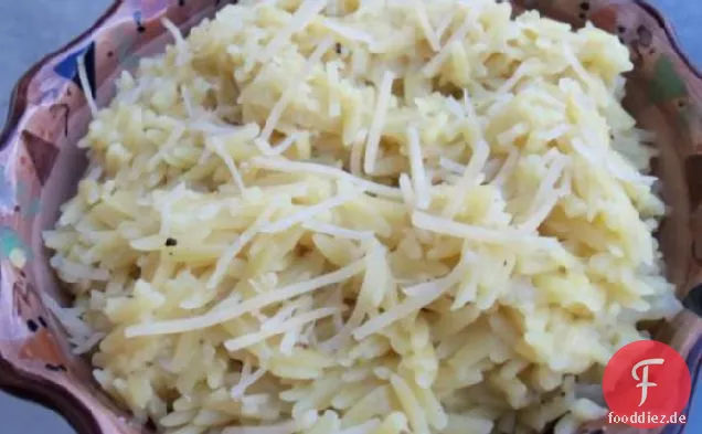 Cheesy Orzo