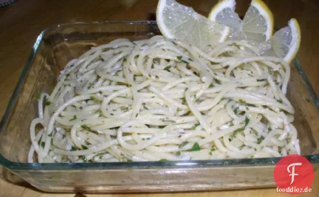 Low Fat Butter & Lemon Spaghetti (Koscher-Molkerei)