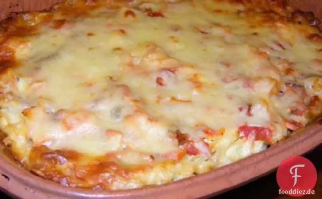 Peperoni Rigatoni Backen