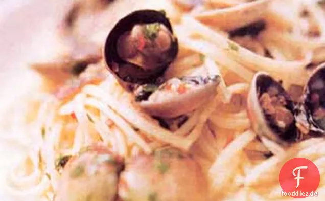 Pasta mit Venusmuscheln