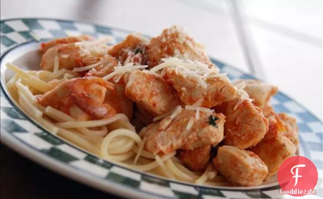Große Pasta gefüllte Muscheln