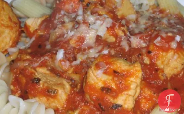 Huhn Marinara