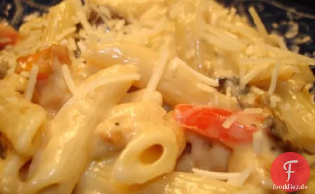Cremige gebratene Veggie Pasta