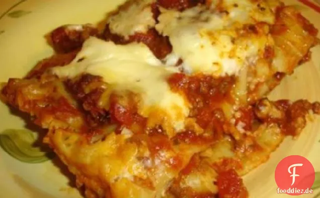 Unglaubliche Lasagne W/ Bolognese-Sauce