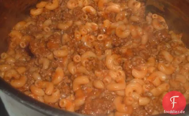 Hausgemachte Beefaroni