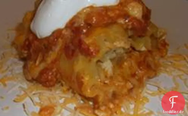 Mexikanische Lasagne-Rollups