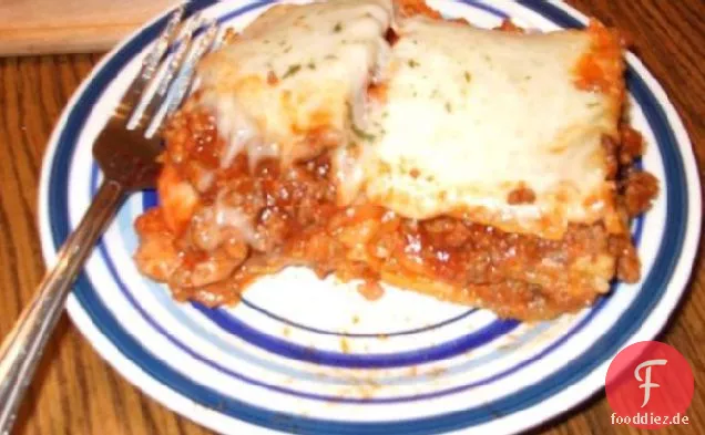 Extra käsige Lasagne für Roy