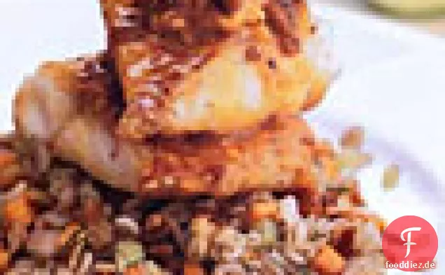 Gebratene Red Snapper Mit Chipotle-Butter