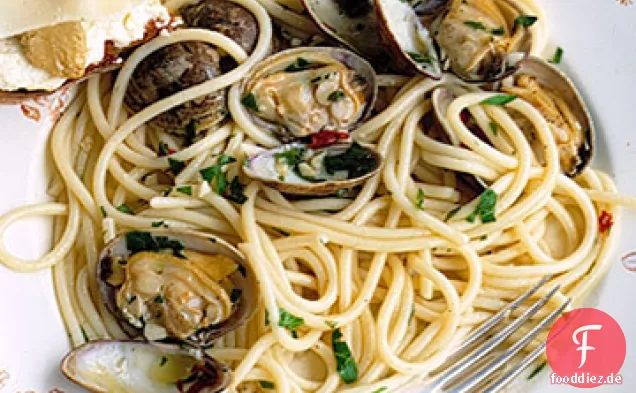 Spaghetti mit Venusmuscheln