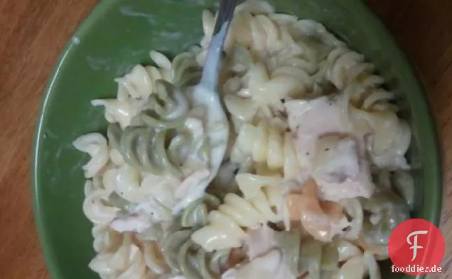 Cremige Zitrone Pasta W / Huhn