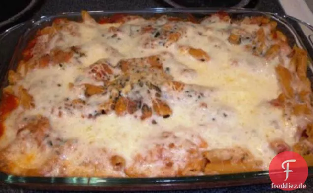 Kielbasa Pasta-Auflauf
