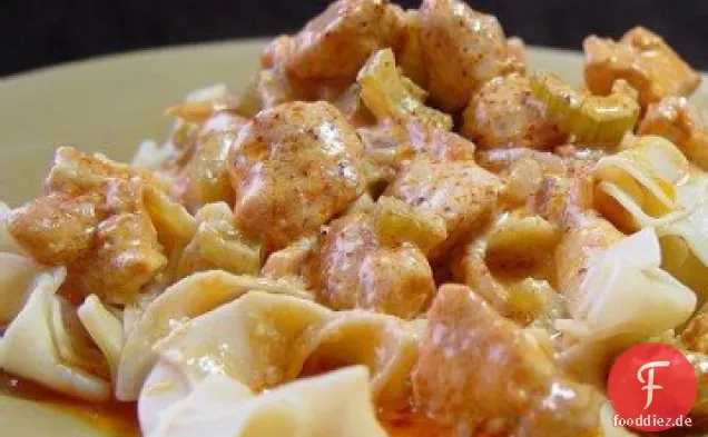 Cremige Buffalo Chicken Pasta